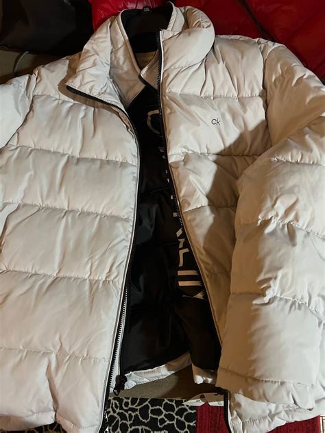 Calvin Klein Boys&x27; Heavyweight Hooded Bubble Jacket with Polar Fleece Lining 4. . Calvin klein bubble coat
